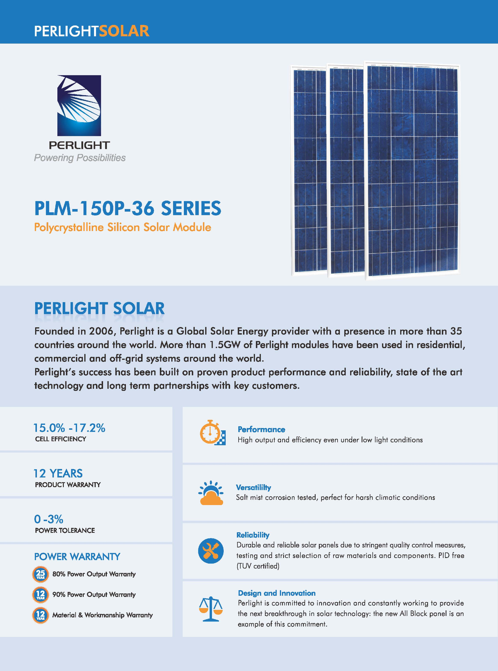 PANEL SOLAR PERLIGHT 150w-1